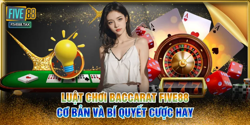 Luật Chơi Baccarat FIVE88 Cơ Bản Và Bí Quyết Cược Hay